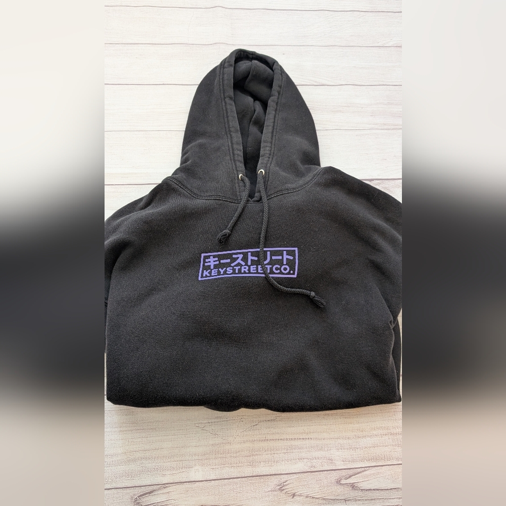 Keystreet co. Men's Pullover black hoodie from Tilly's. Size large - Picture 11 of 11